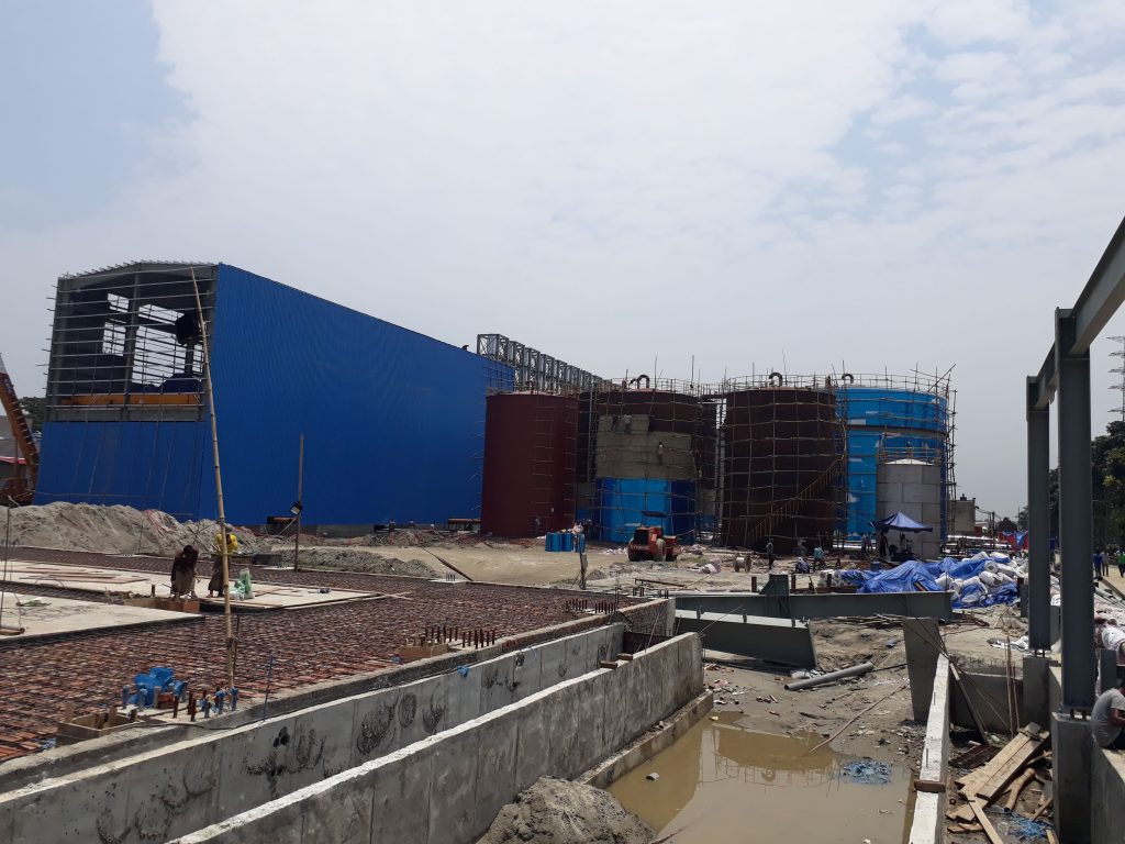 Listings 10,000 cubic meter storage tank fabrication and installation