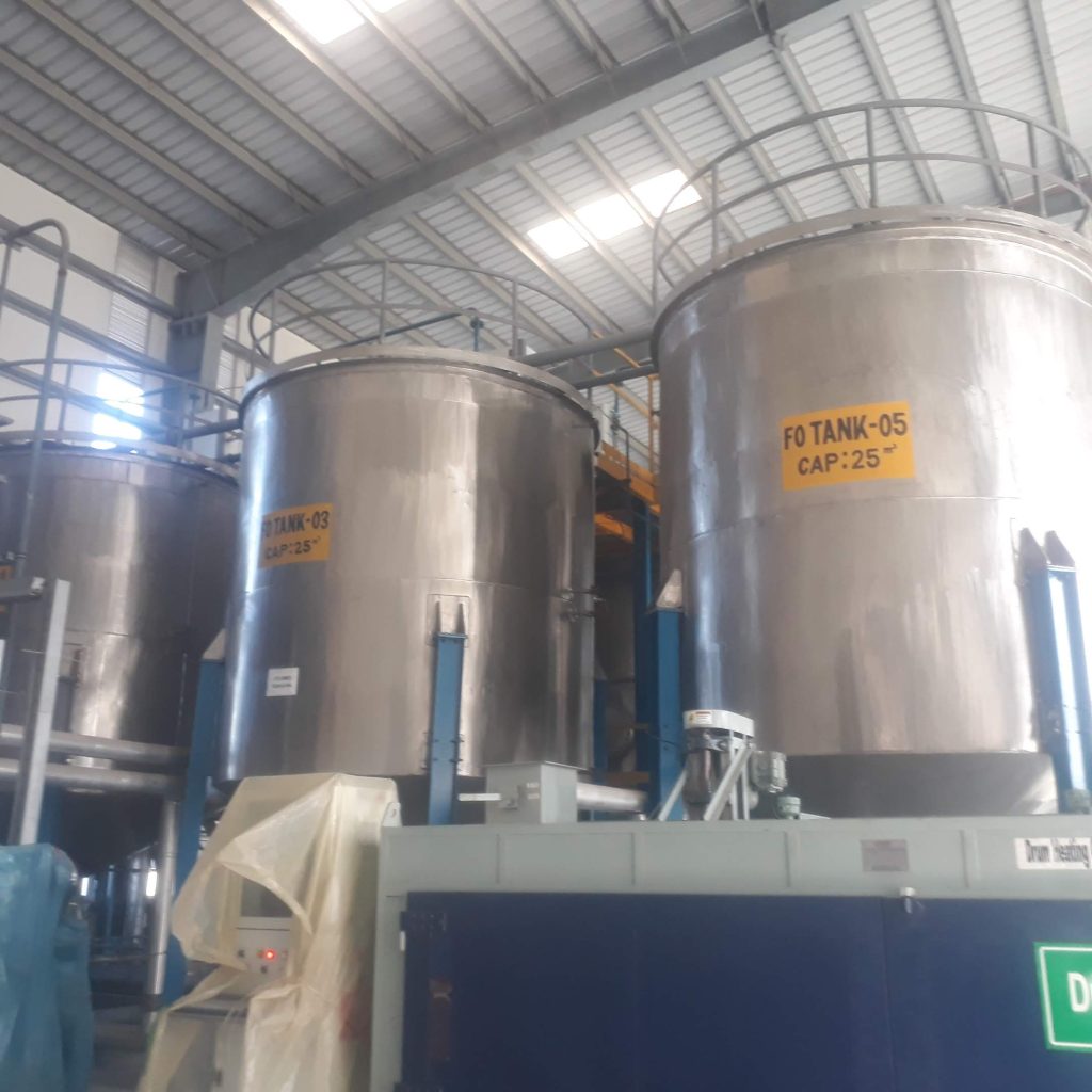 Listings Lube oil blending plant storage tanks and automation systems