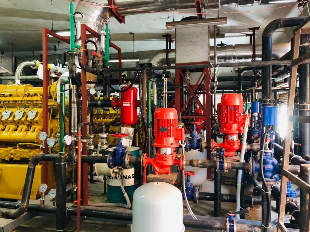 Listings Generator and pump room mechanical fit-out